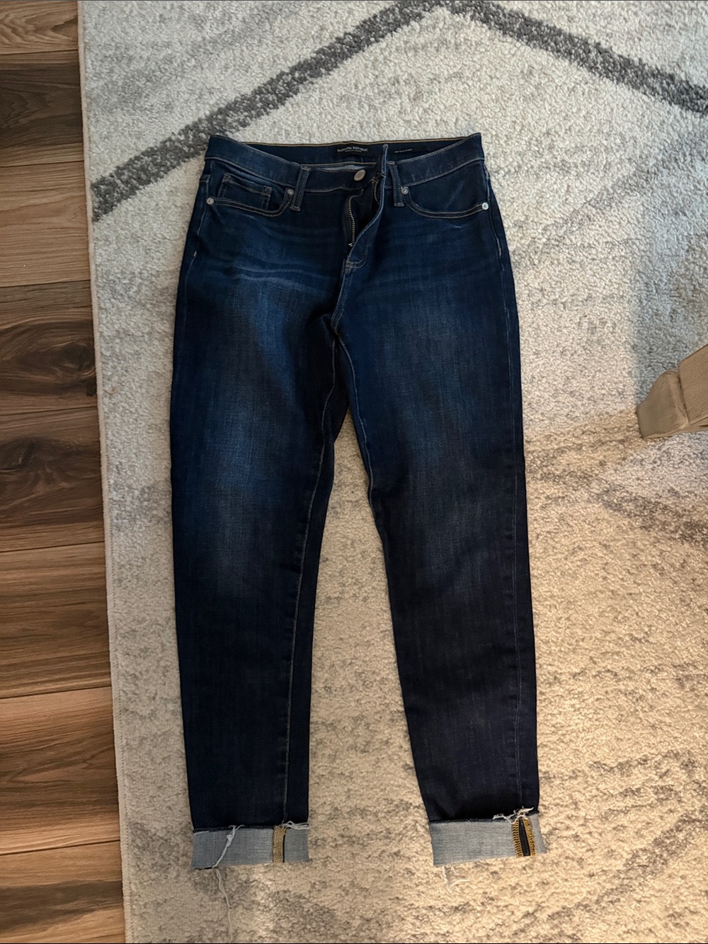 Banana Republic Dark Indigo Boyfriend Jeans